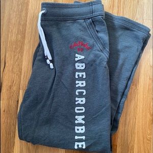 Abercrombie and Fitch A&F Gray Grey Sweatpants M